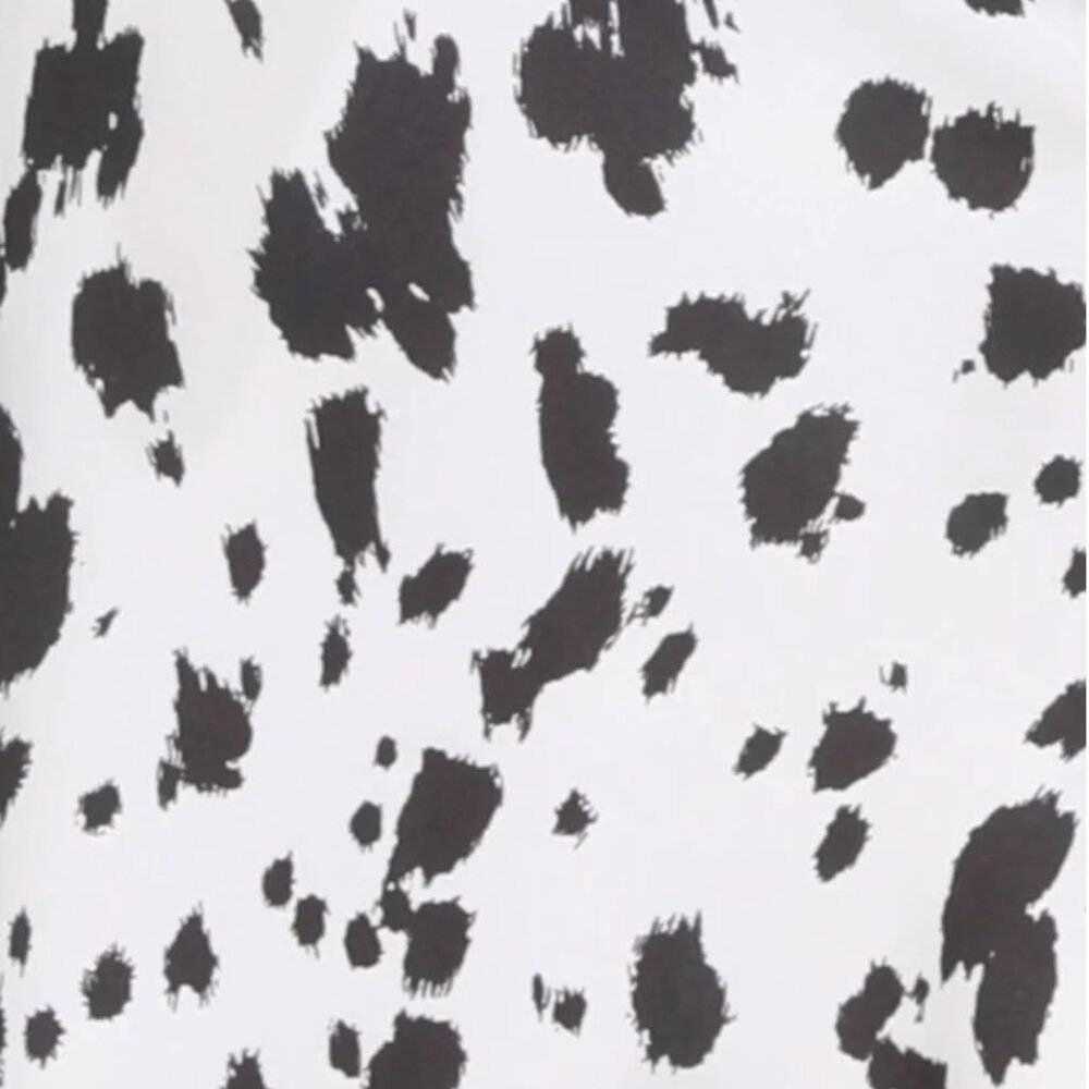 NWT RUNAWAY THE LABEL cowprint midi slip skirt XSMALL - Picture 4 of 14